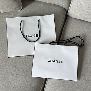 Chanel shopping bags